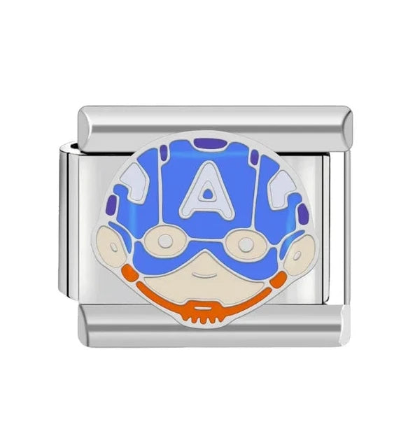 CHARM ACERO INOXIDABLE CAPITAN AMERICA