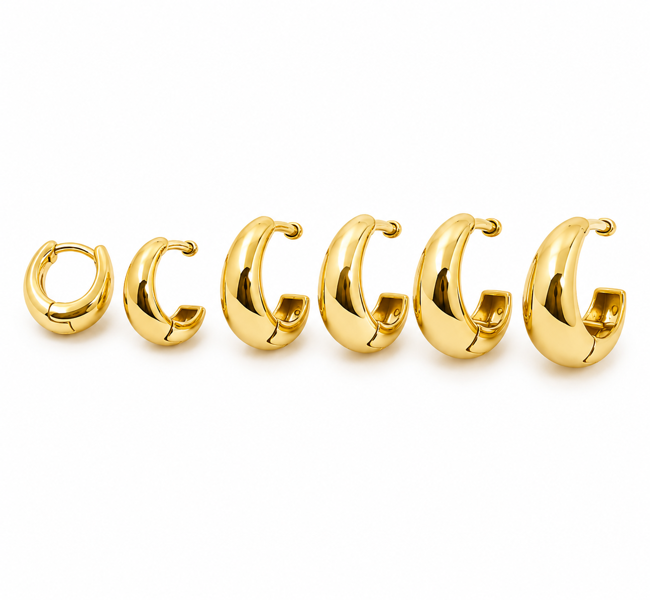 SET DE HUGGIES ORO LAMINADO BASICO