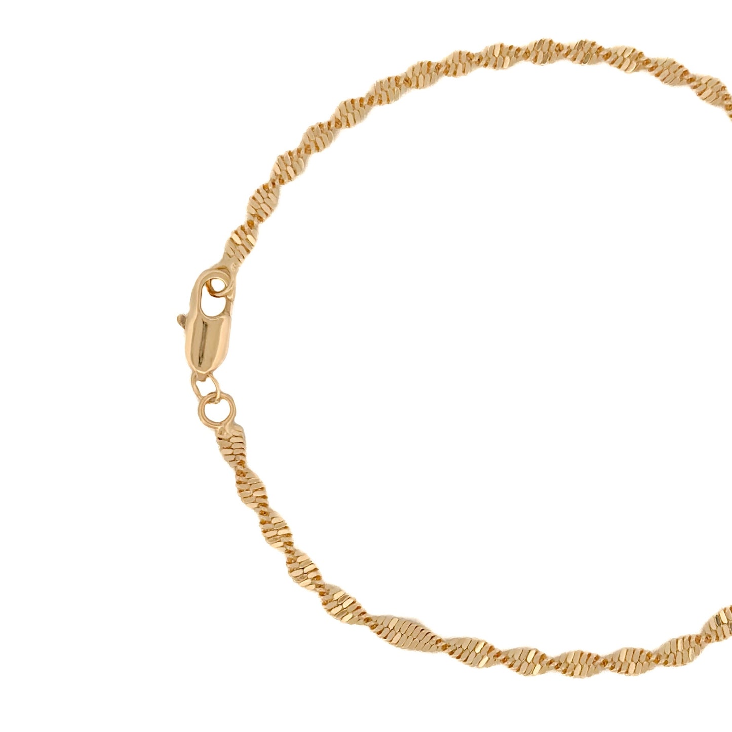 PULSO ORO LAMINADO SINGAPUR GRANDE