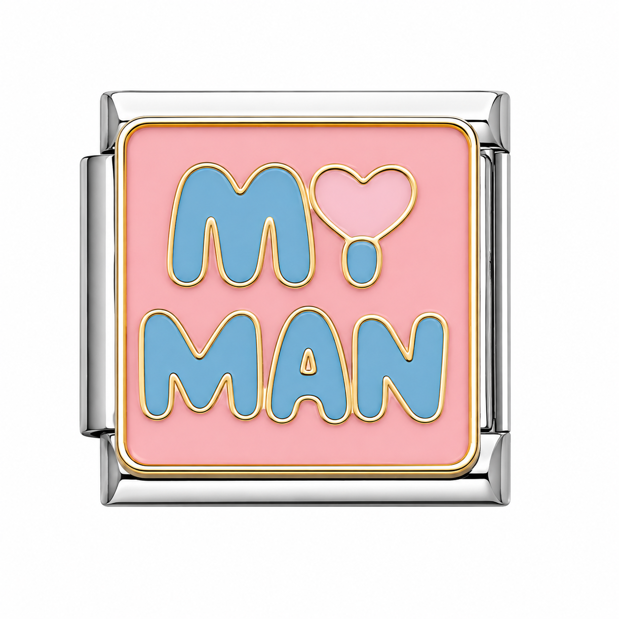 CHARM ACERO INOXIDABLE MY MAN