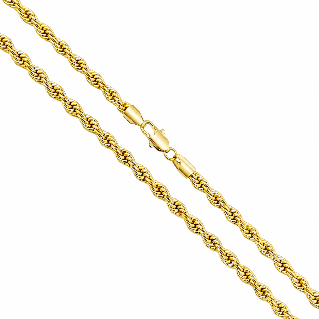 CADENA ORO LAMINADO TORZAL 5 MM X 60 CM