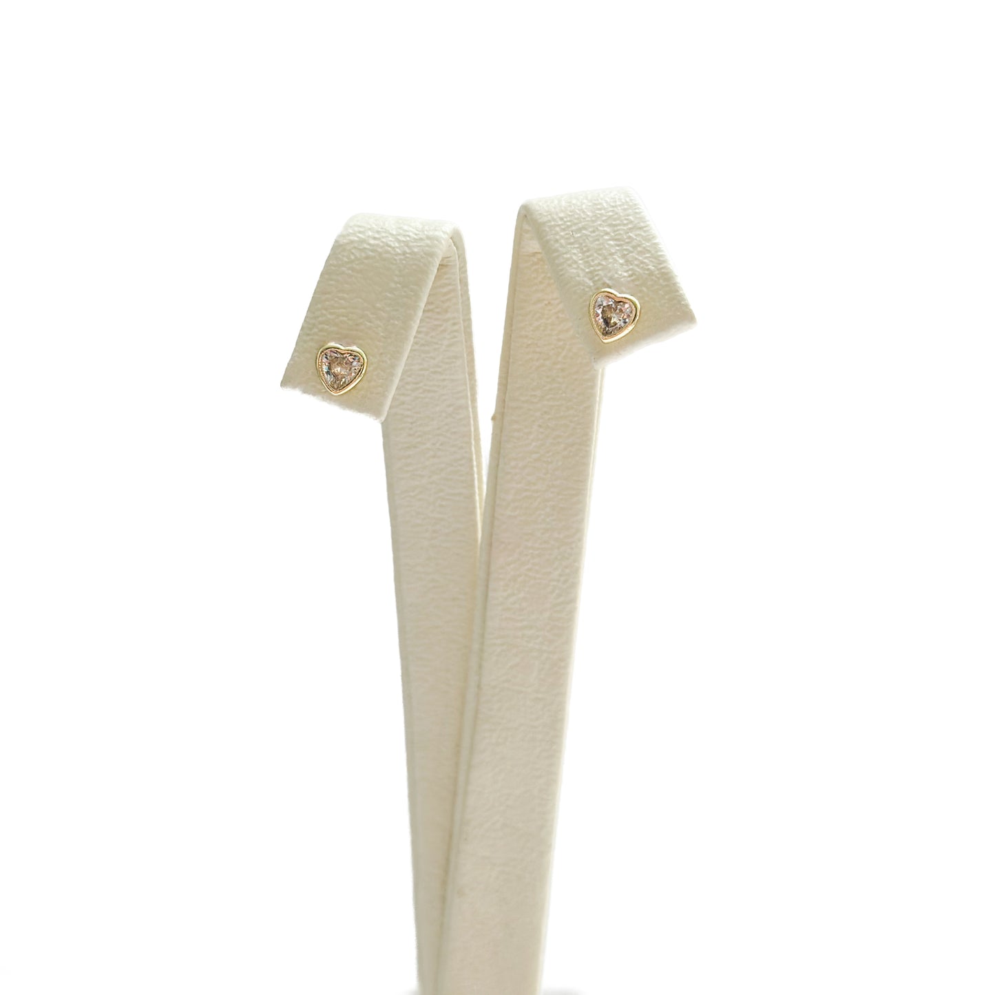 ARETE ORO LAMINADO CORAZÓN BISELADO