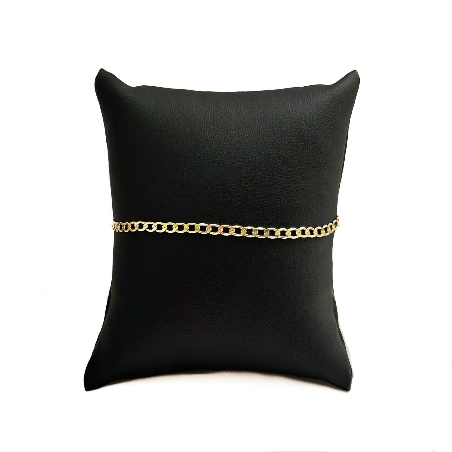 PULSO ORO LAMINADO CUBANO BROCHE PERICO