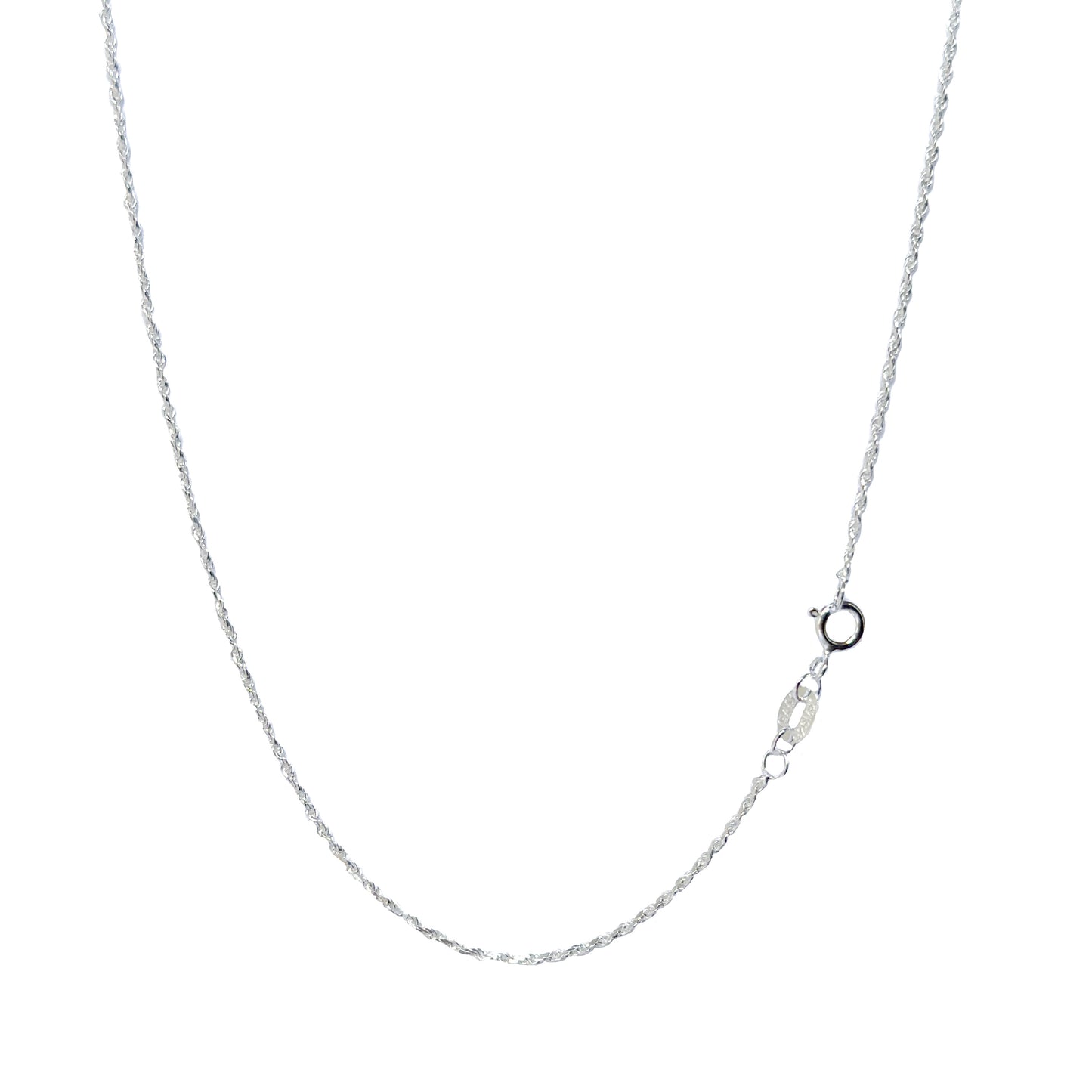 CADENA PLATA .925 TORZAL 1MM & 50CM