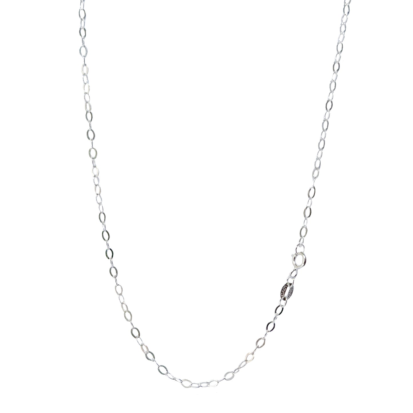 CADENA PLATA .925 OVALOS 2MM