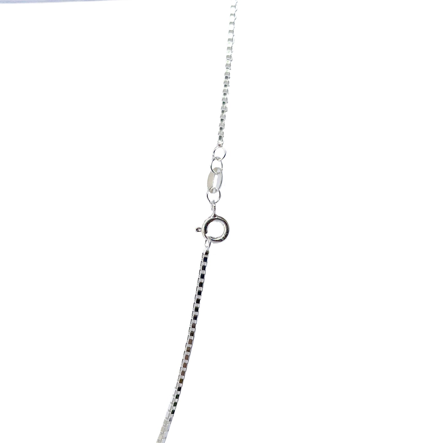 CADENA PLATA .925 CUADRADA 1MM & 50CM