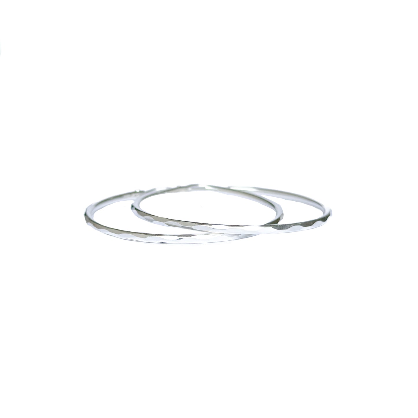 ARRACADA PLATA .925 CON FACETADA 45MM