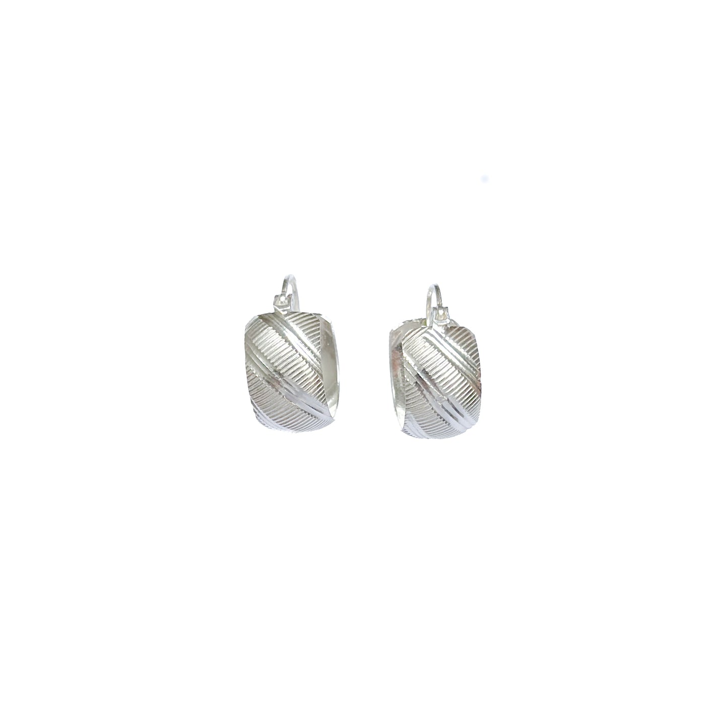 ARRACADA PLATA .925 CON GRUESA CALADA