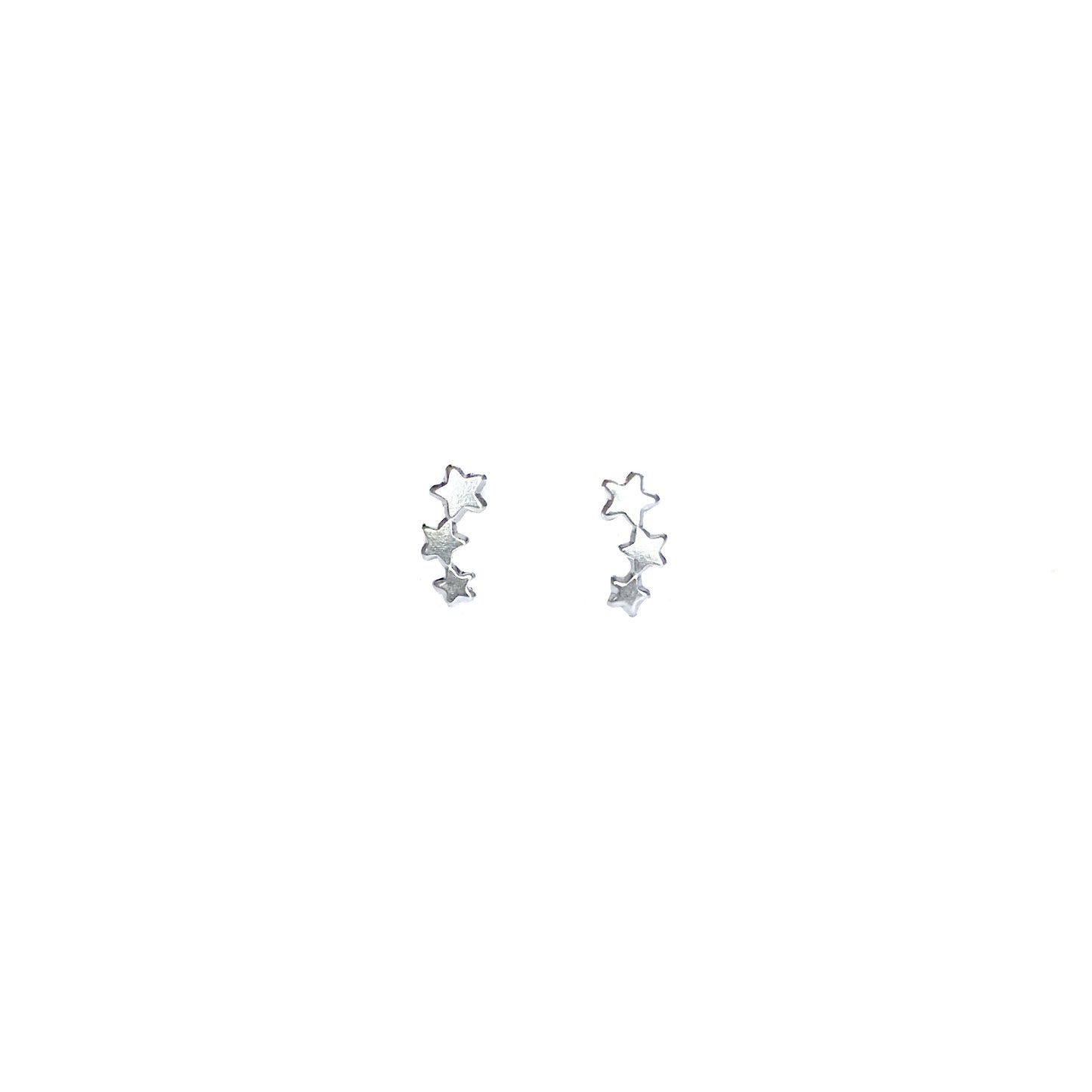 BROQUEL PLATA .925 3 ESTRELLAS