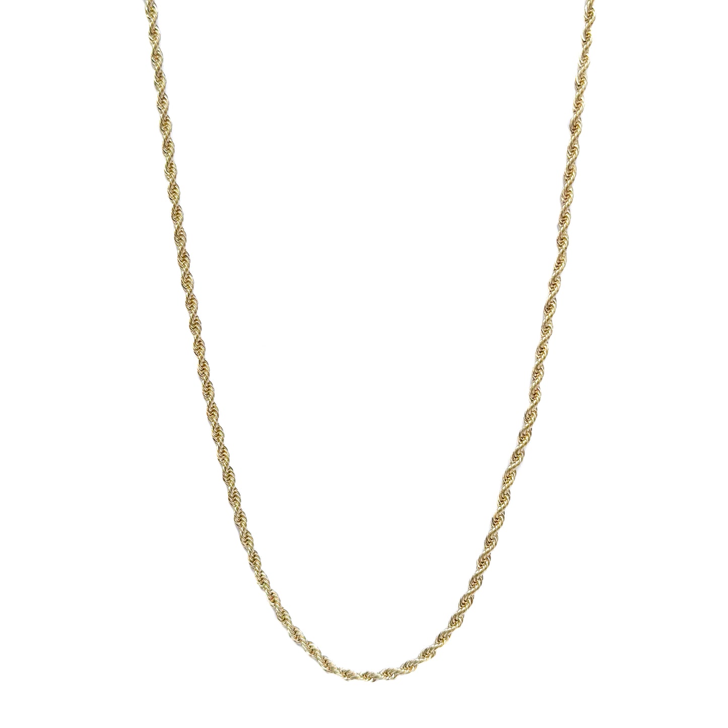 CADENA ORO LAMINADO TORZAL 2.5MM X 50CM