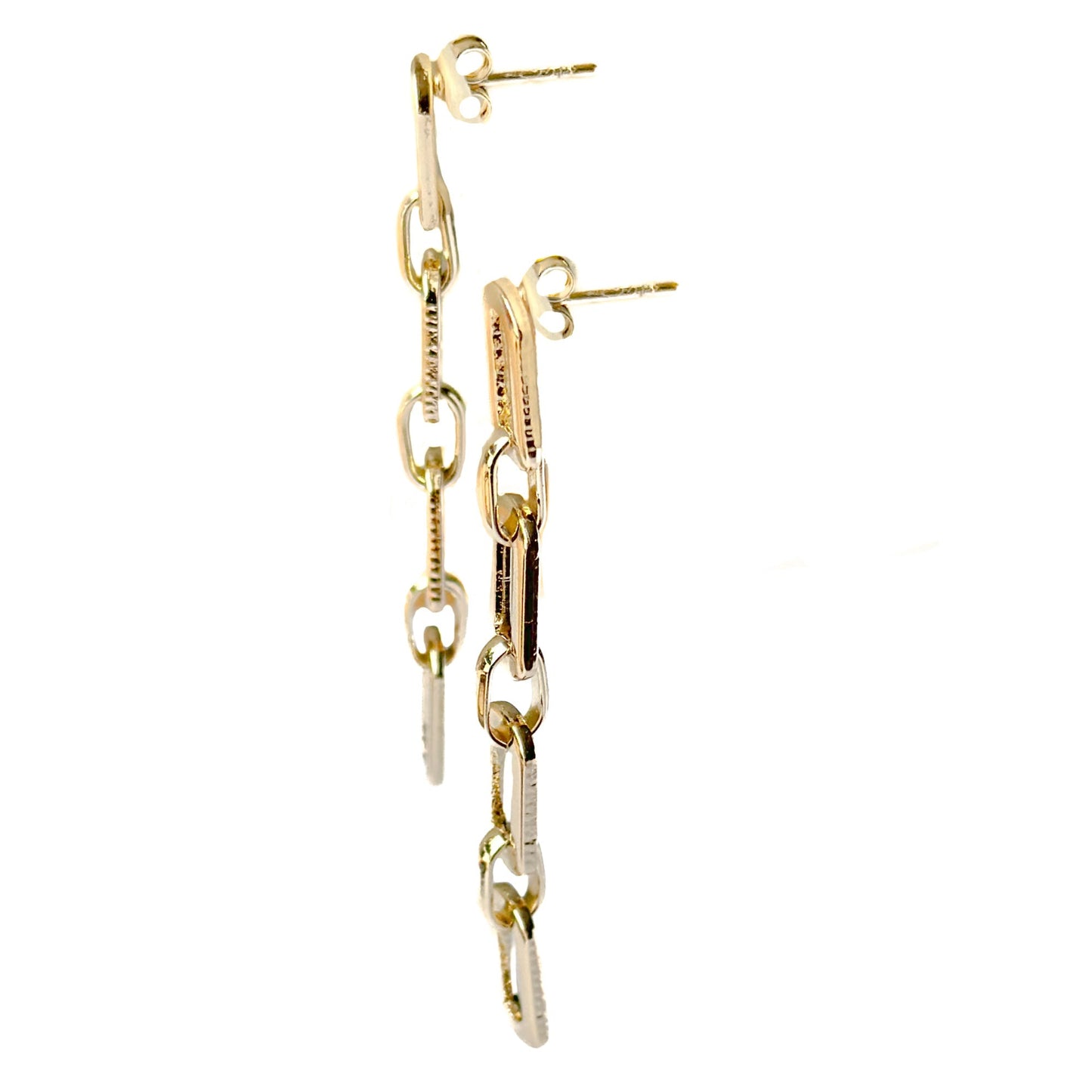 ARETE ORO LAMINADO TIPO CADENA COLGANTE