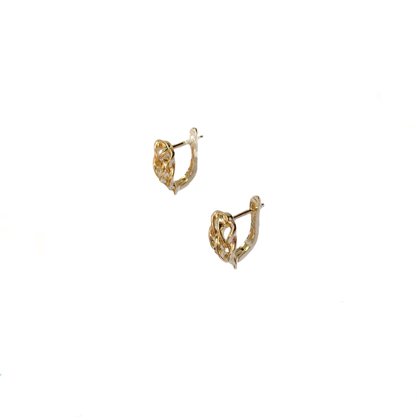 HUGGIE ORO LAMINADO TRIPLE TORZAL