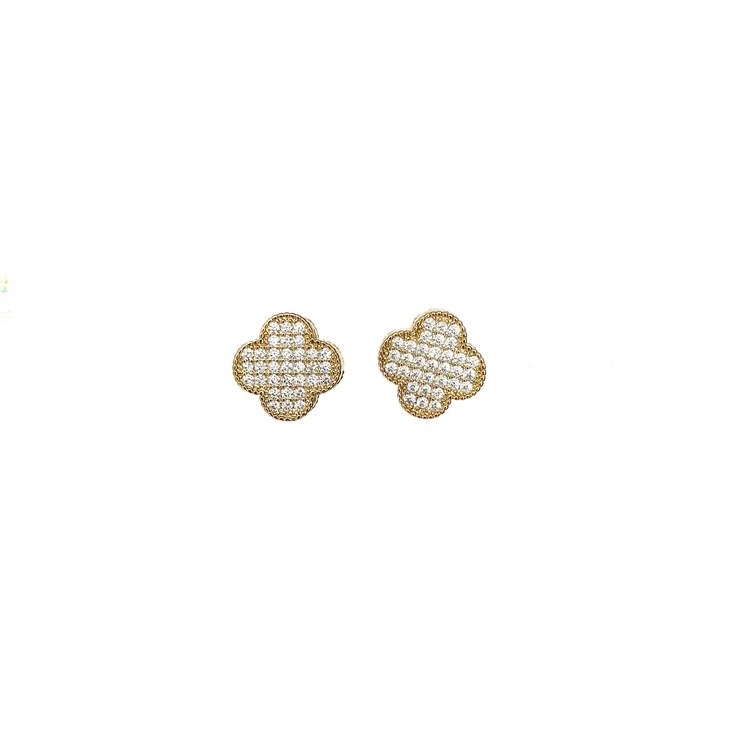 HUGGIES ORO LAMINADO VAN CLEEF