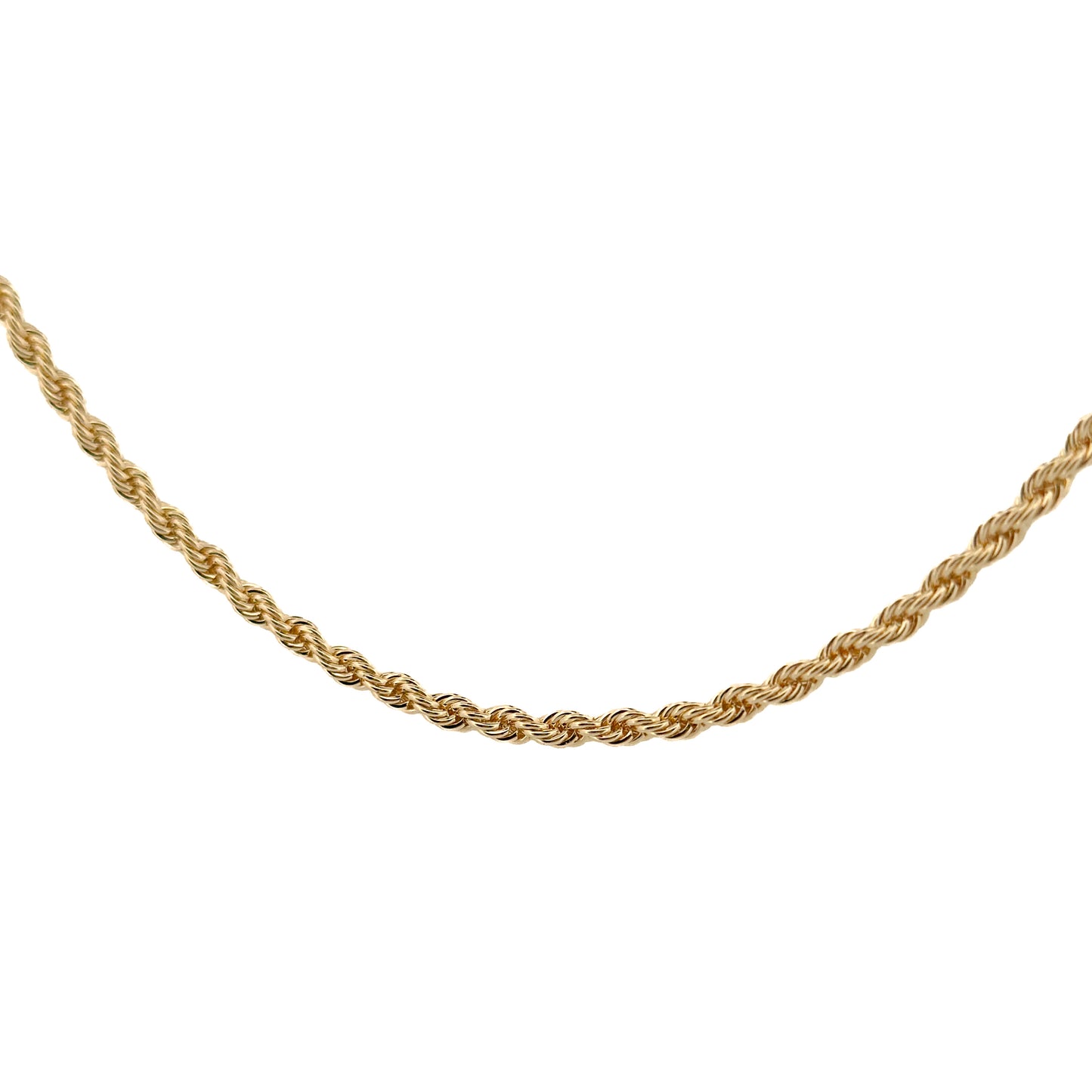 CADENA ORO LAMINADO TORZAL 3 MM X 55 CM