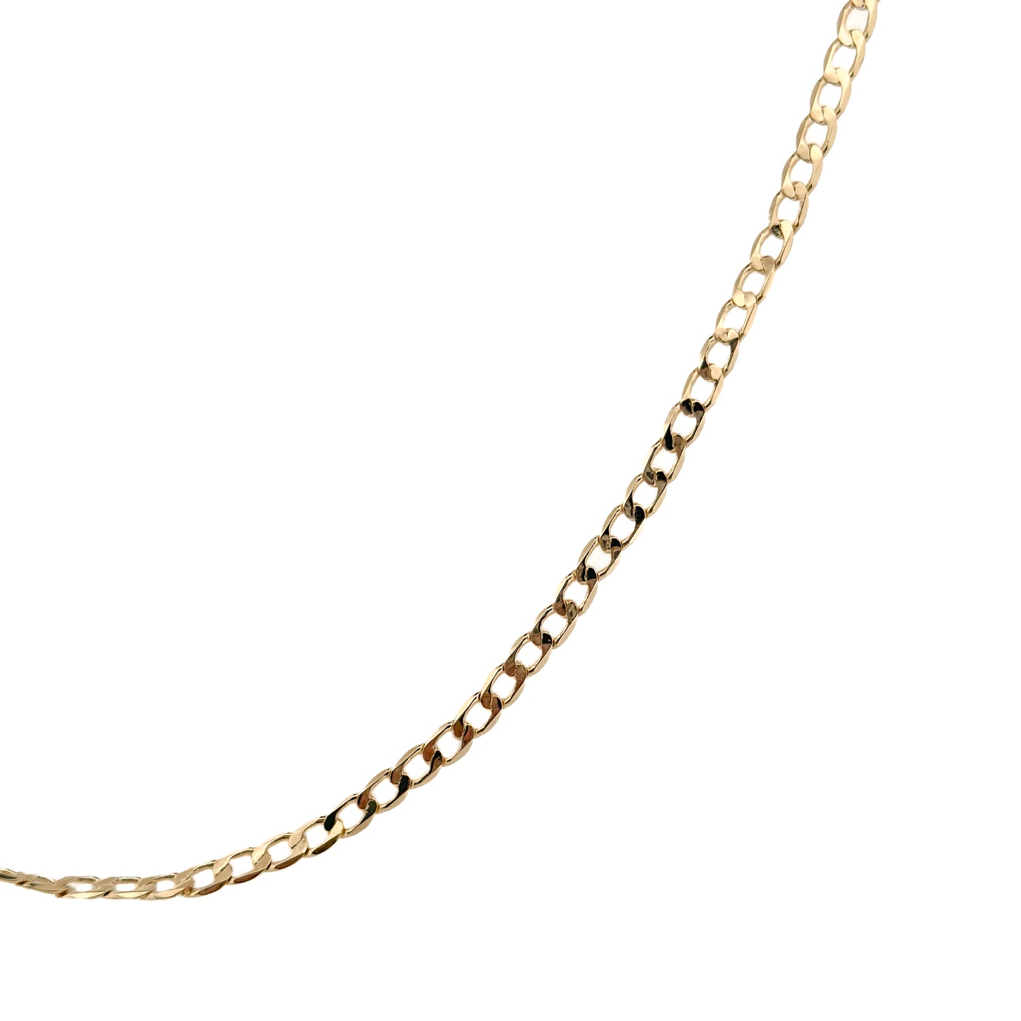 CADENA ORO LAMINADO CUBANO 3.6 MM X 60 CM