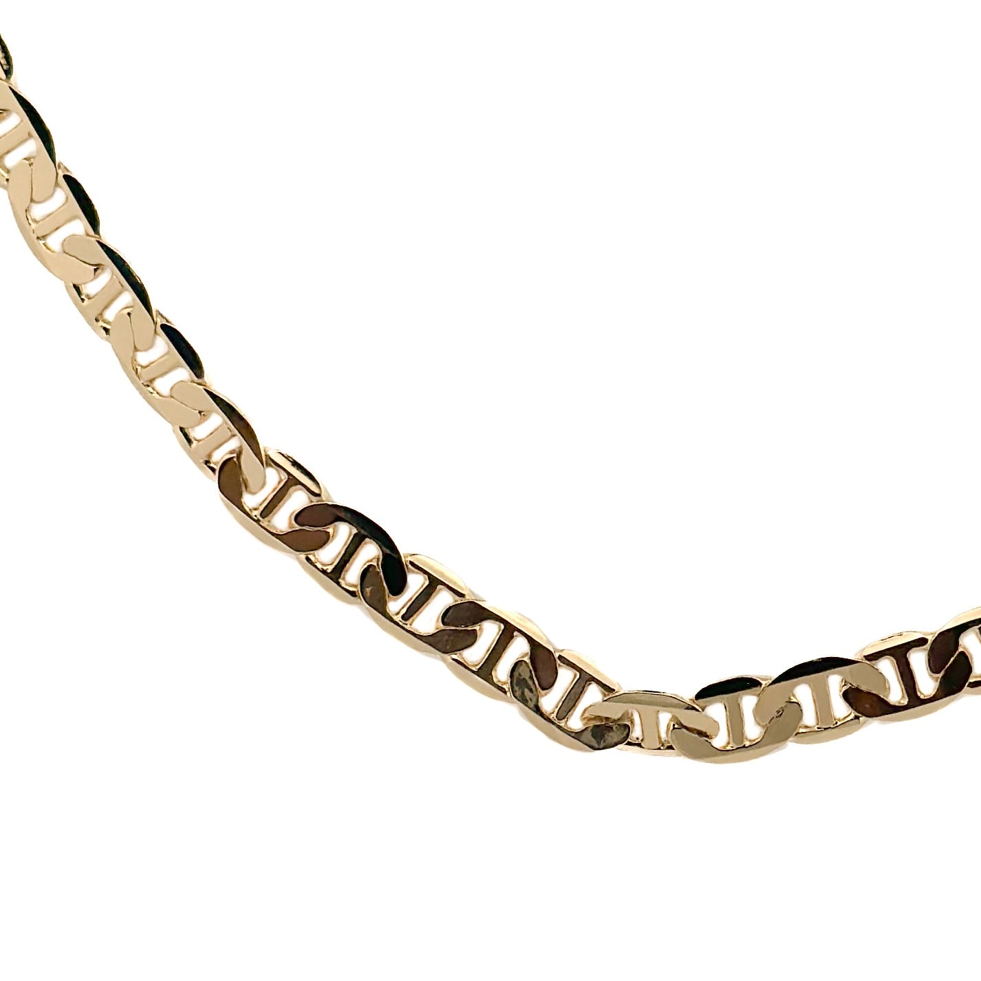 CADENA ORO LAMINADO MARINO 7 MM X 60 CM