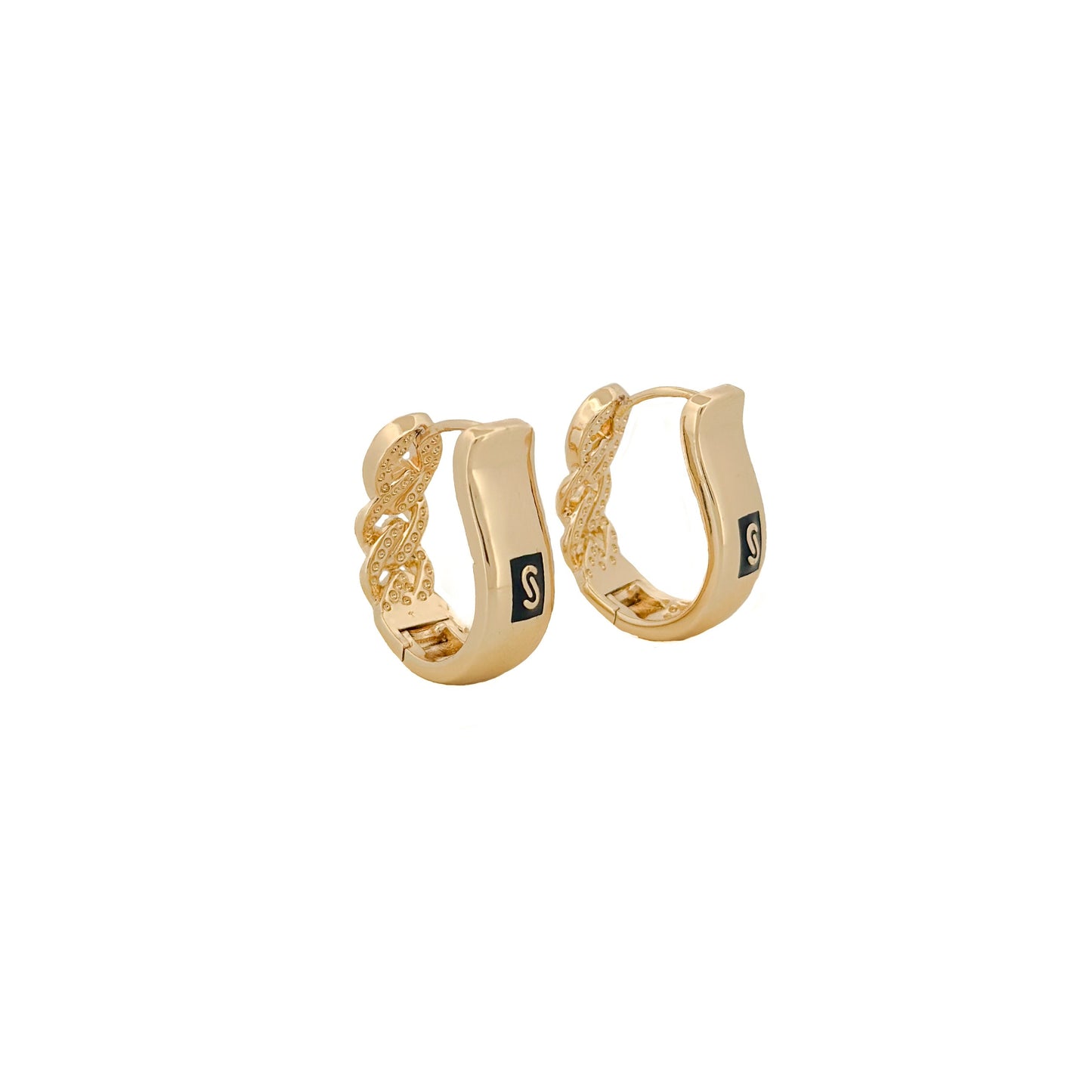 HUGGIE ORO LAMINADO MONACO