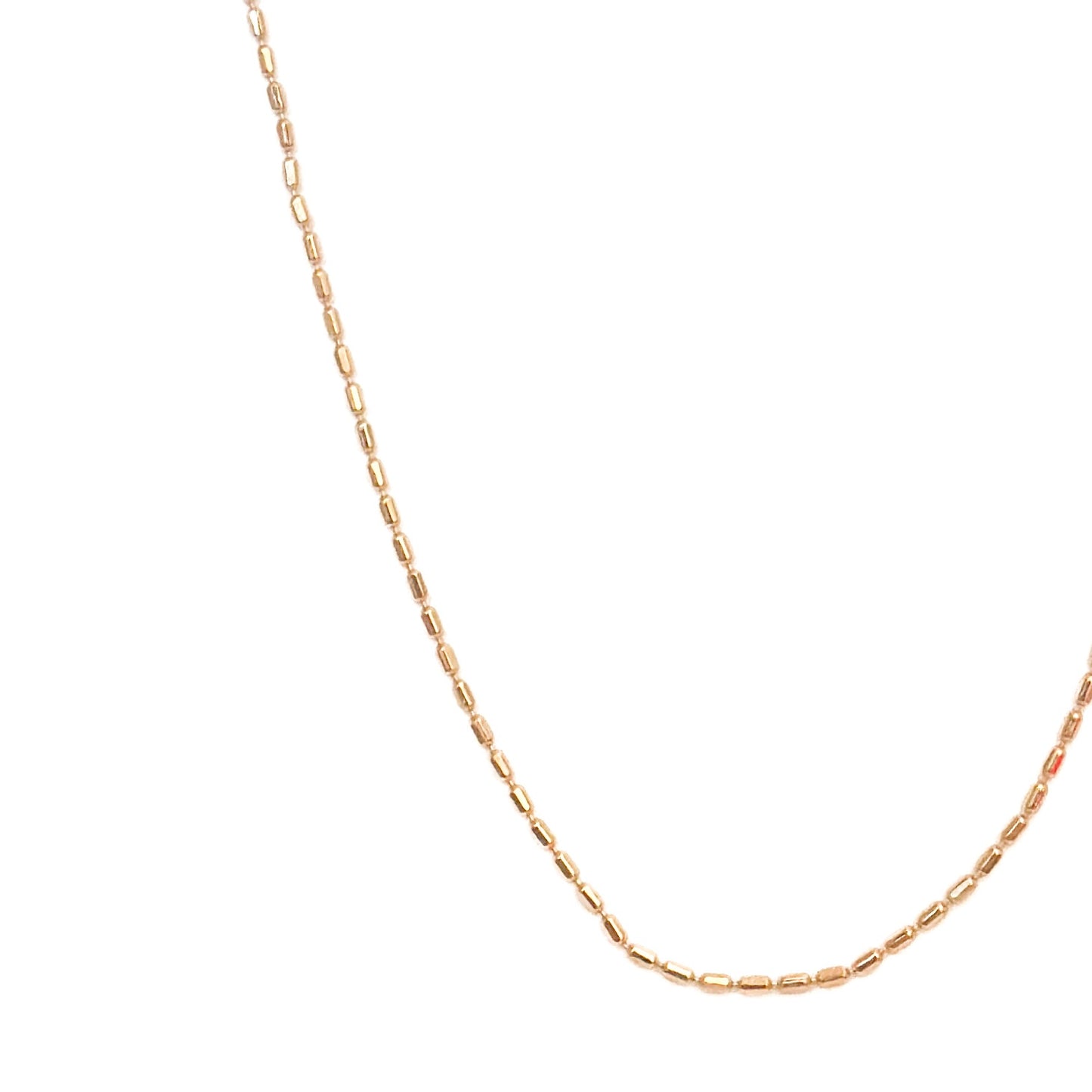 CADENA ORO LAMINADO 18K GUION 45CM X 1MM