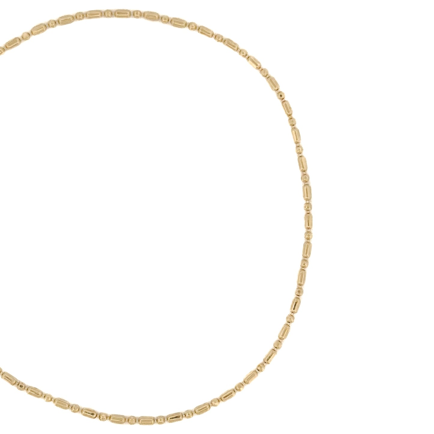 PULSO ORO LAMINADO PUNTO Y COMA