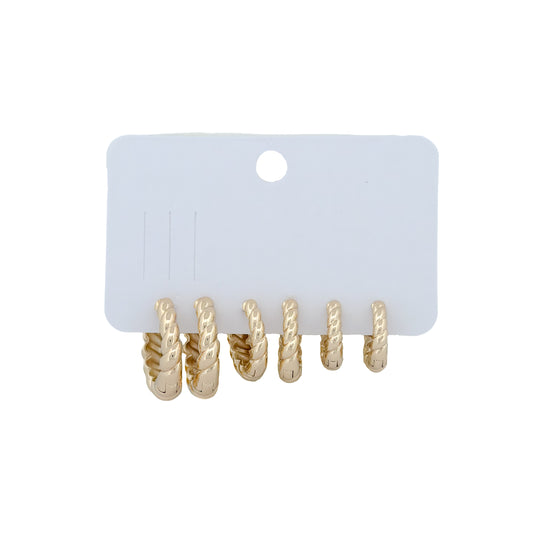 HUGGIES ORO LAMINADO SET TRES PARES