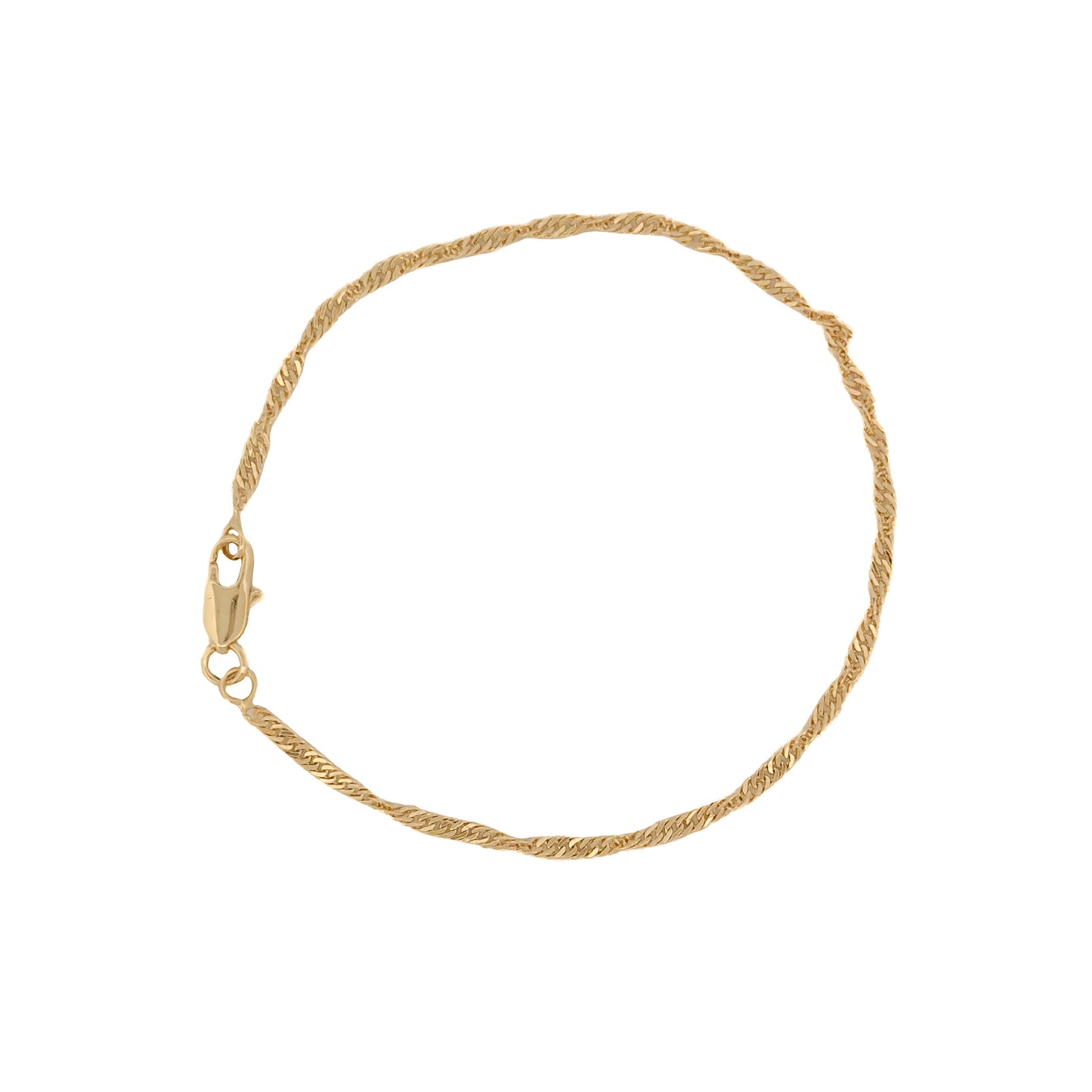 PULSO ORO LAMINADO  SINGAPUR CHICO