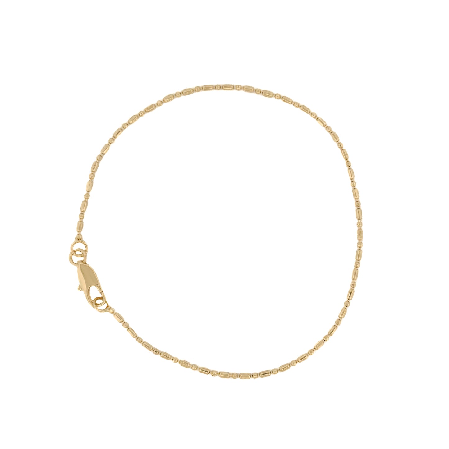 PULSO ORO LAMINADO PUNTO Y COMA