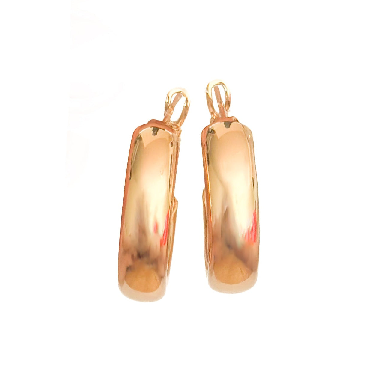 ARRACADA ORO LAMINADO 18K LISA