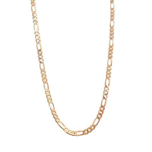 CADENA ORO LAMINADO 18K CARTIER 3X1