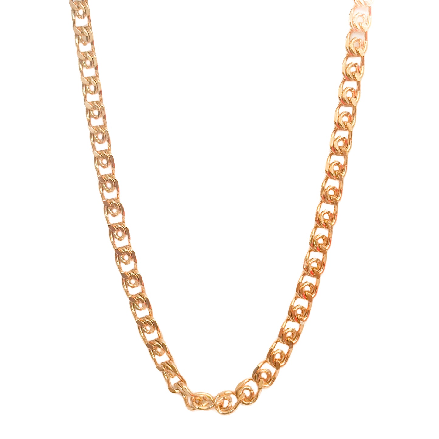 CADENA ORO LAMINADO 18K 55CM X 7MM