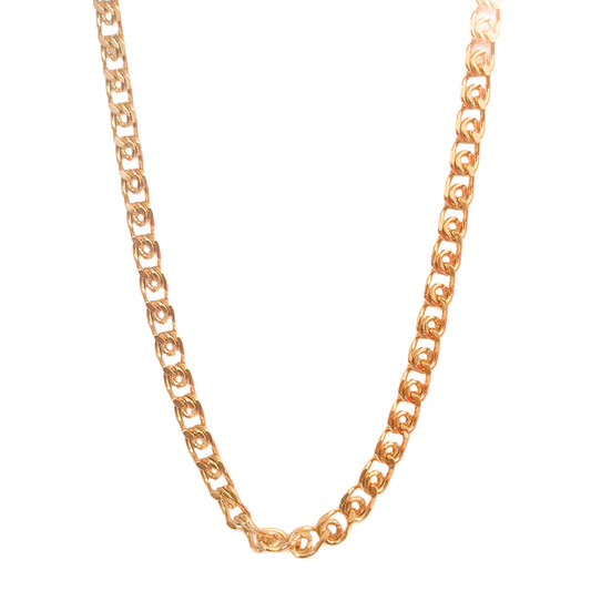 CADENA ORO LAMINADO 18K 55CM X 7MM