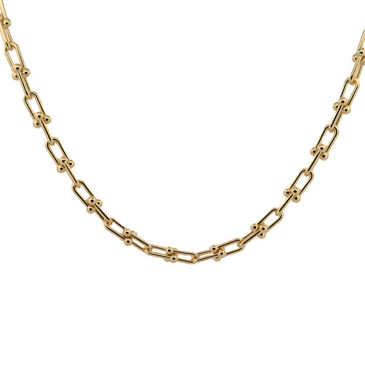 JUEGO ORO LAMINADO ESLABONES ENCONTRADOS