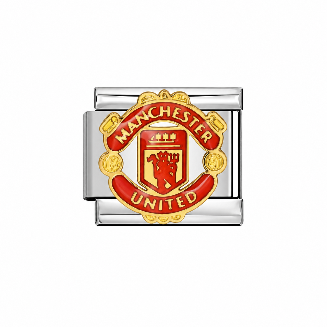 CHARM ACERO INOXIDABLE MANCHESTER UNITED