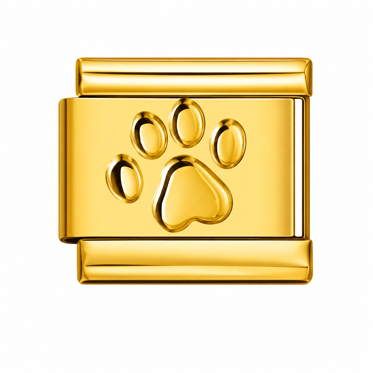 CHARM ACERO INOXIDABLE HUELLA PERRITO