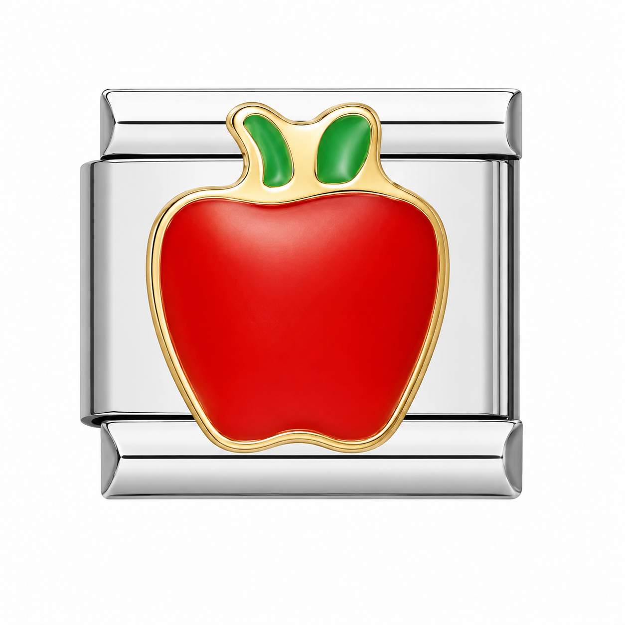 CHARM ACERO INOXIDABLE MANZANA