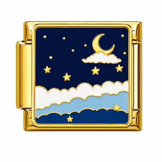 CHARM ACERO INOXIDABLE CIELO NOCHE
