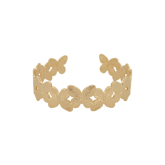 ARO ORO LAMINADO MARIPOSAS ENCONTRADAS (AJUSTABLE)