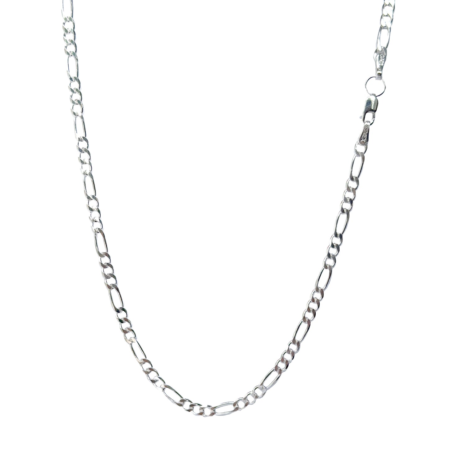 CADENA PLATA .925 CARTIER 3X1 & 4MM