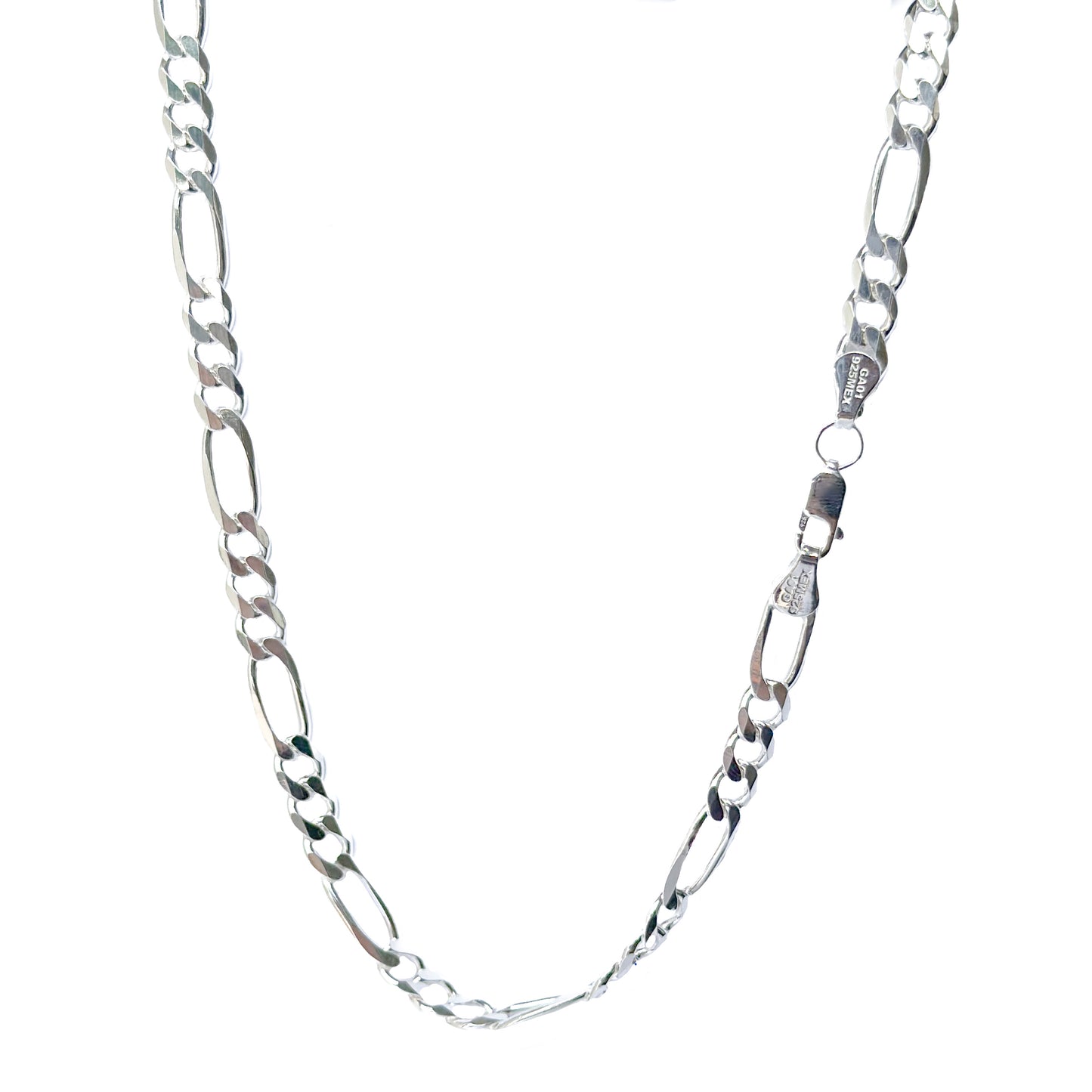 CADENA PLATA .925 CARTIER 3X1 & 7MM