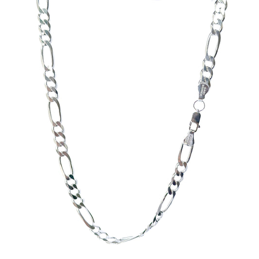 CADENA PLATA .925 CARTIER 3X1 & 7MM