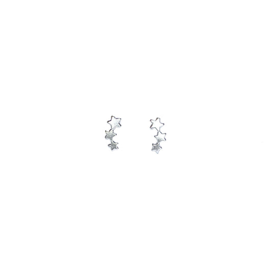 BROQUEL PLATA .925 3 ESTRELLAS