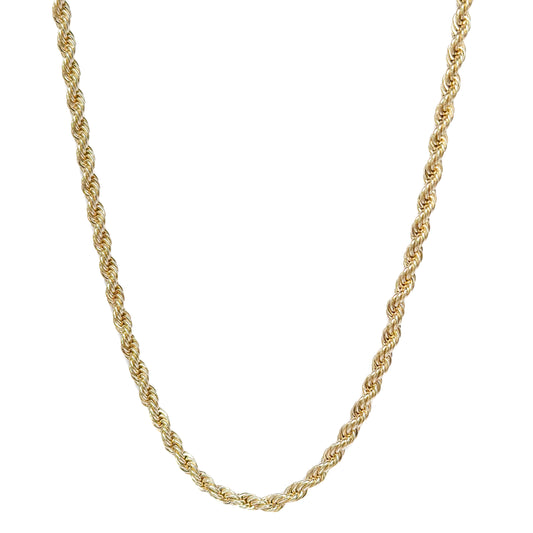 CADENA ORO LAMINADO TORZAL 5MM X 60CM