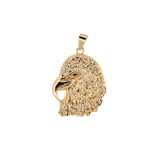 DIJE ORO LAMINADO CABEZA AGUILA