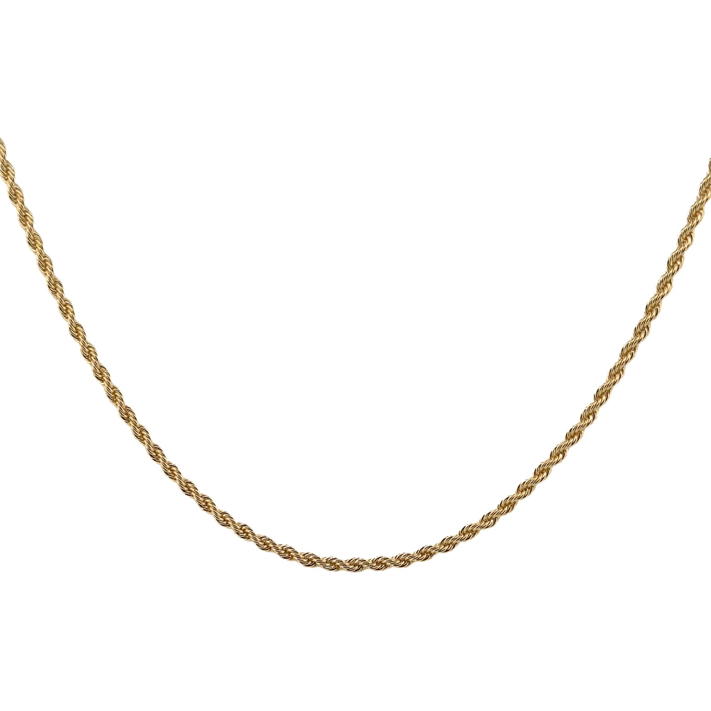 CADENA ORO LAMINADO TORZAL 3 MM X 55 CM