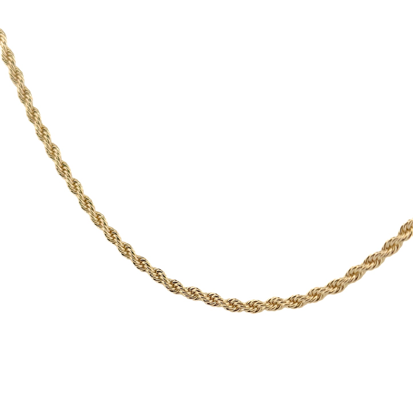 CADENA ORO LAMINADO TORZAL 3 MM X 60 CM