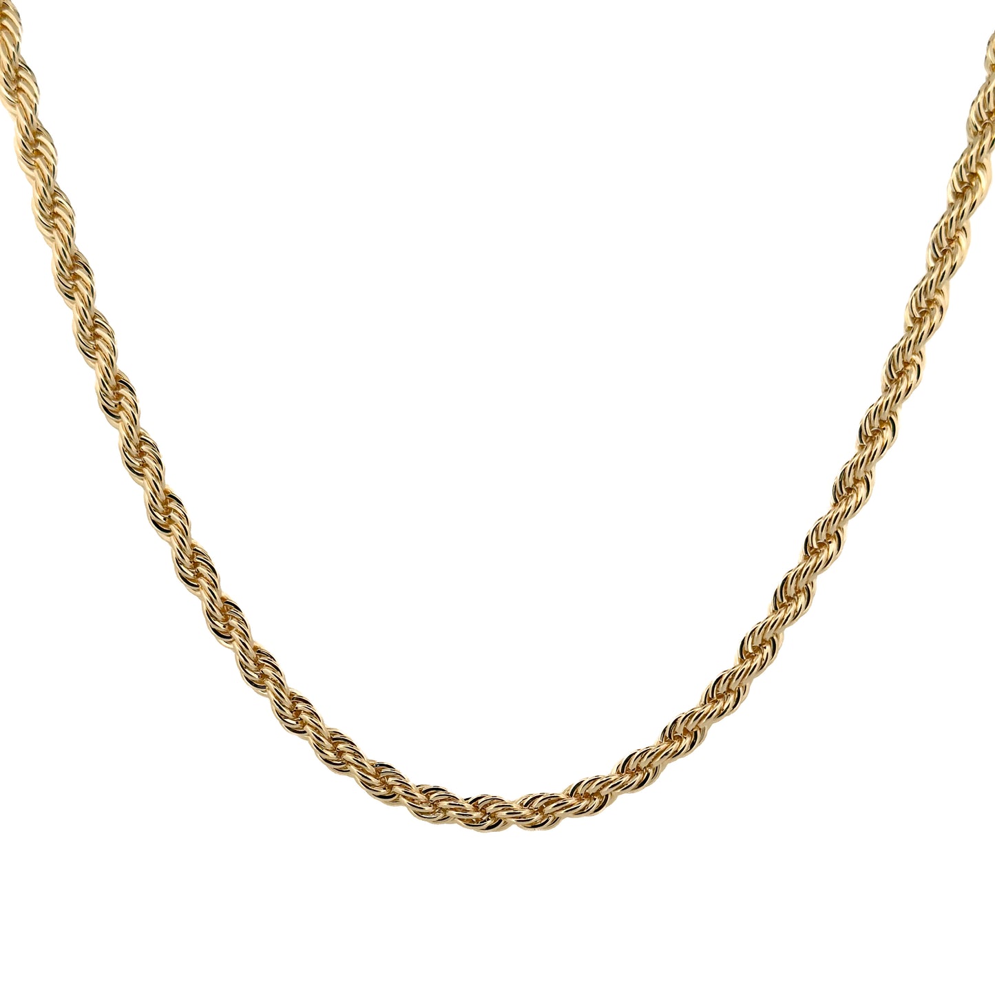 CADENA ORO LAMINADO TORZAL 7 MM X 60 CM