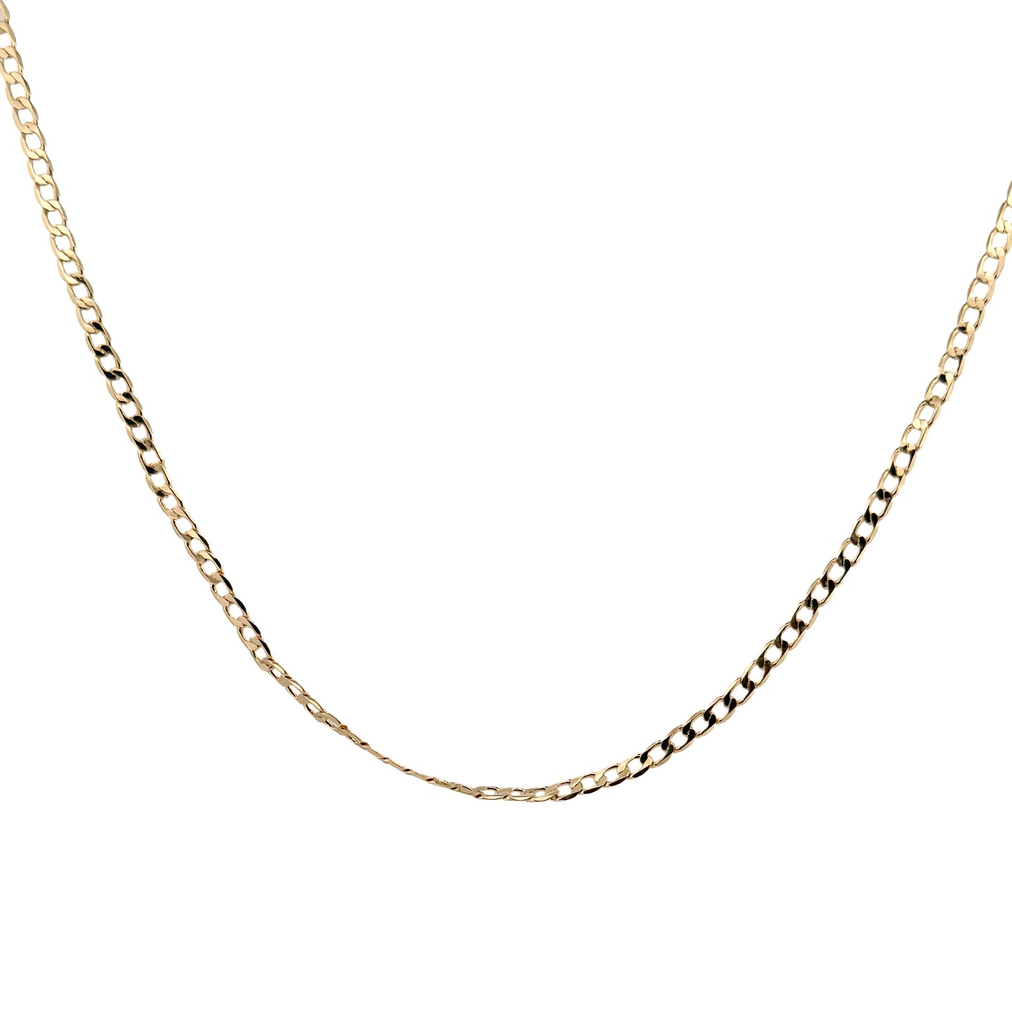 CADENA ORO LAMINADO CUBANO 3.6 MM X 60 CM