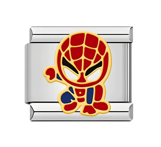 CHARM ACERO INOXIDABLE SPIDERMAN